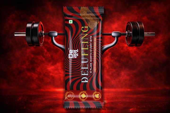 Dark Choco Cranberry Delufling for Pre- and Post-Workout Fuel