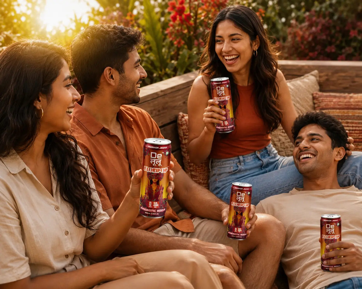 Moringa Jeera: Moringa Prebiotic Soda