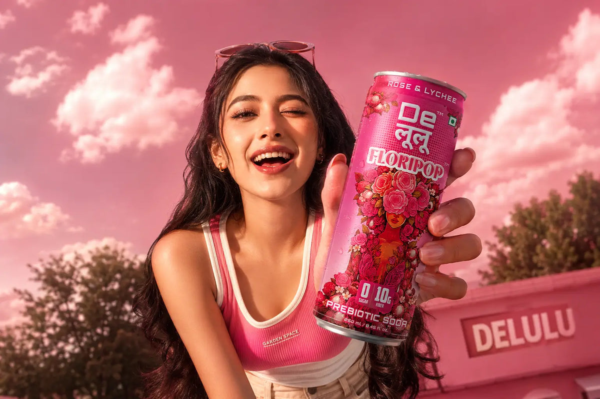 Rose & Lychee: A Floral Prebiotic Drink That Refreshes and Nourishes