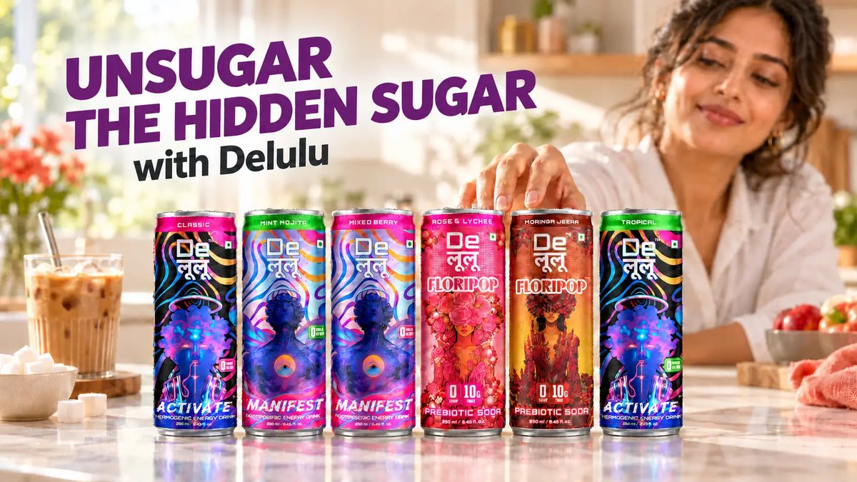 Unsugar the Hidden Sugar in Everyday Drinks with Delulu