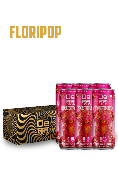 FLORIPOP ROSE LYCHEE PREBIOTIC SODA-1