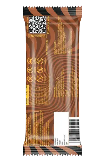 Delulu Delufling™ Coffee Protein Bar with real coffee, 13g protein and no added sugar