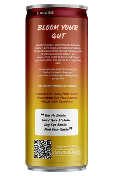 DELULU™ FLORIPOP PREBIOTIC SODA  -  MORINGA JEERA-3