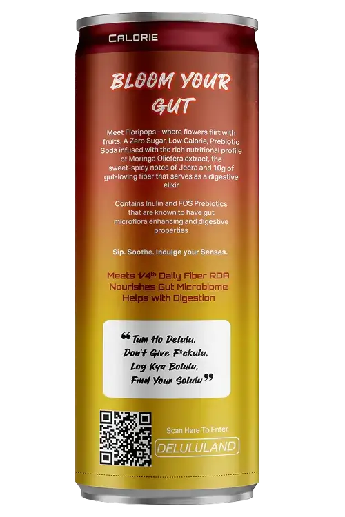 DELULU™ FLORIPOP PREBIOTIC SODA  -  MORINGA JEERA-3