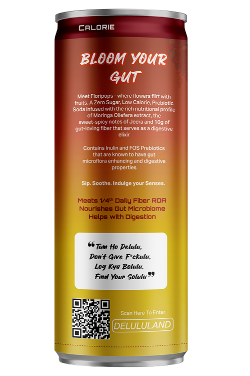 DELULU™ FLORIPOP PREBIOTIC SODA  -  MORINGA JEERA-3