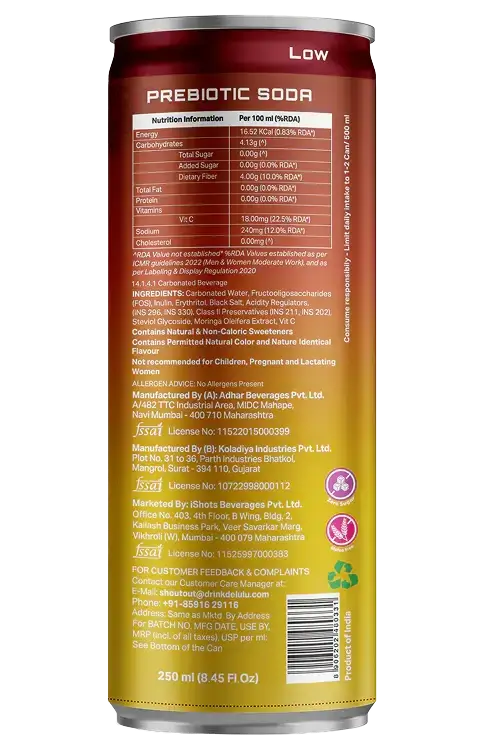 DELULU™ FLORIPOP PREBIOTIC SODA  -  MORINGA JEERA-2