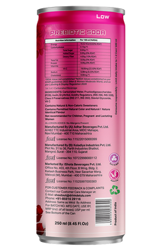 DELULU™ FLORIPOP PREBIOTIC SODA - ROSE LYCHEE-2