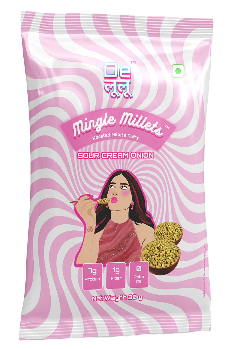 DELULU™ MINGLE MILLETS - SOUR CREAM & ONION-1