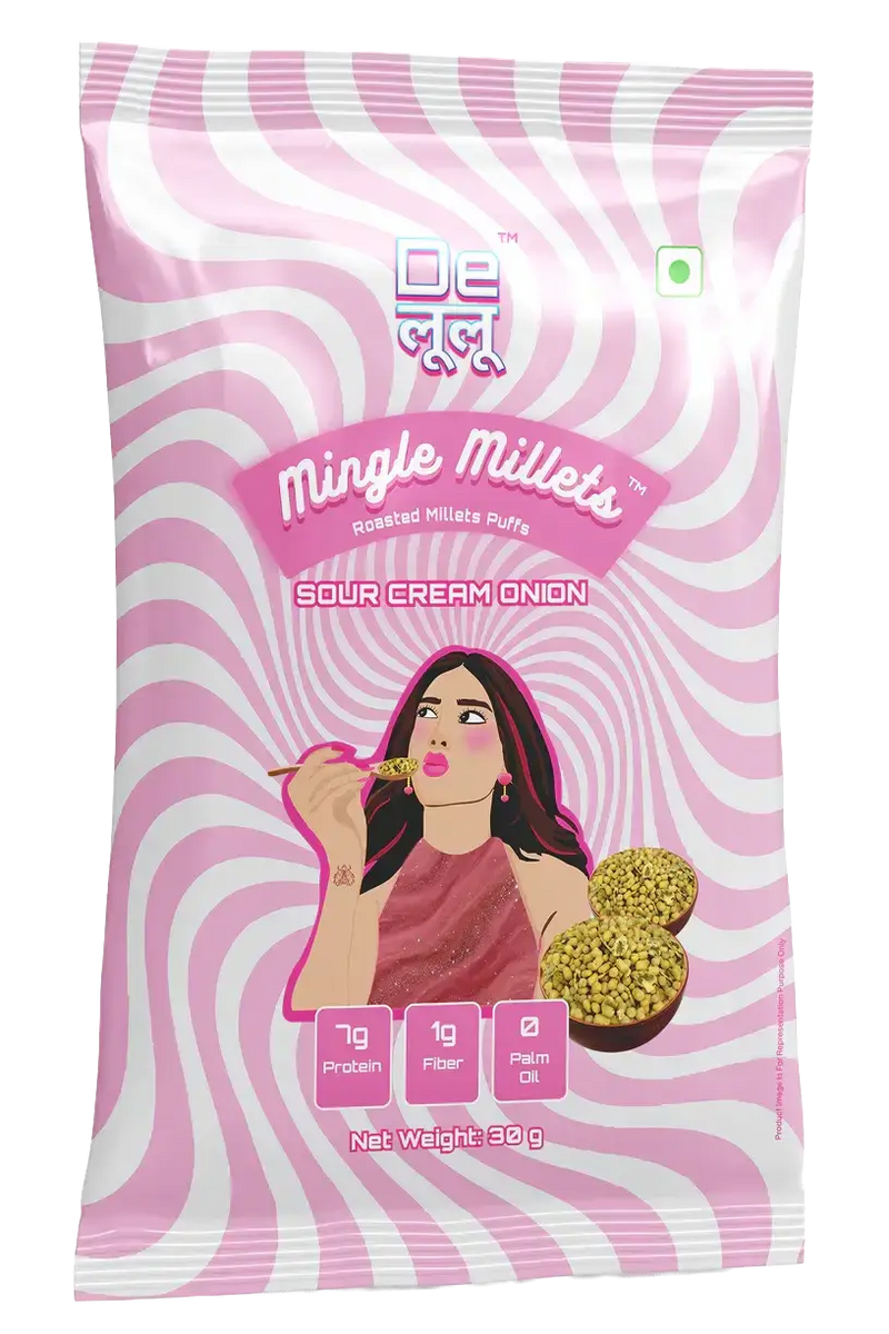 DELULU™ MINGLE MILLETS - SOUR CREAM & ONION-1