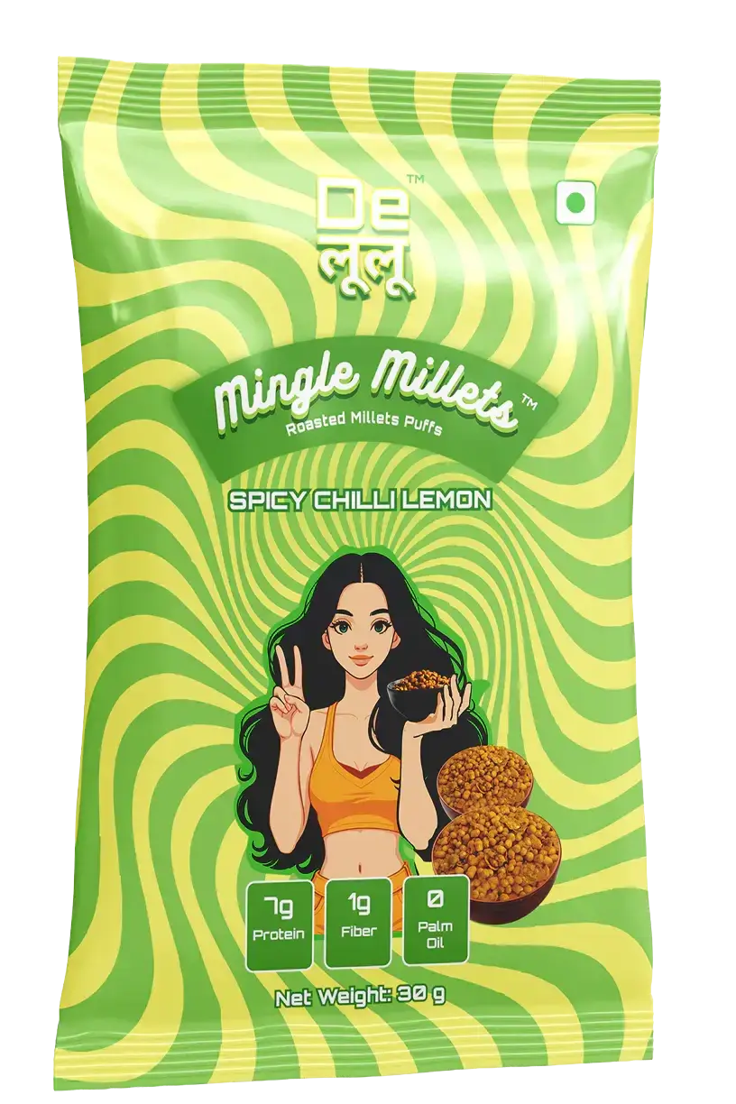 DELULU™ MINGLE MILLETS - SPICY LEMON CHILLY
