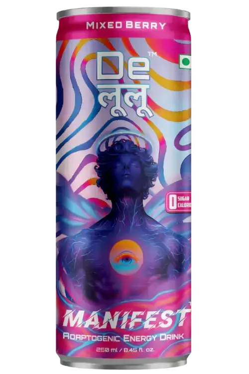 DELULU MANIFEST™ MIXED BERRY ENERGY DRINK