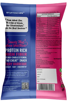 Delulu Situation Chips™ Barbecue baked multigrain chips with 10g protein, 2g fiber and no palm oil